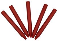 Signierkreide Ø 11 mm/110 mm rot hexagonal ohne Papierummantelung