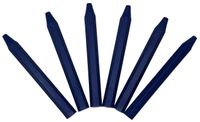 Signierkreide Ø 11 mm/110 mm blau hexagonal ohne Papierummantelung