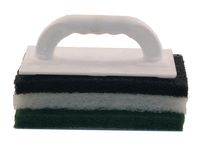 Padbrett 11 x 23 Trägerbrett weiß mit 3 Belägen (schwarz,weiß,grün)