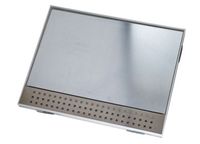 Whirlpoolrahmen PVC grau 403x503 mit 7 cm weißem Einlegeblech