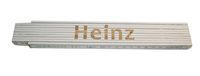 Meterstab weiß Heinz