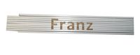 Meterstab weiß Franz
