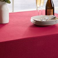 Tischdecke mit Lurex-Effekt