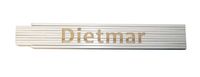 Meterstab weiß Dietmar