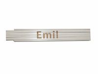 Meterstab weiß Emil