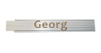 Meterstab weiß Georg