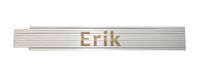 Meterstab weiß Erik