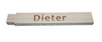 Meterstab weiß Dieter