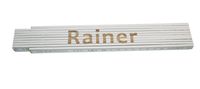 Meterstab weiß Rainer