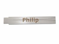 Meterstab weiß Philip