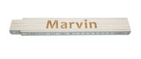 Meterstab weiß Marvin