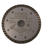 Diamantscheibe Turbo glatt 178 mm B:25.4