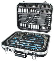 QUANTOOL - Steckschlüsselsatz, 226-tlg., 1/4"+3/8"+1/2"