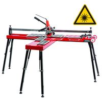 Elektrischer Fliesenschneider PowerCut 1200 mm mit Beine und Laser
