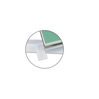 Revisionsklappen Gk-Einlage Alu pulverbeschichtet WEISS Größe 400mm x 400mm