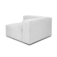 Modulares Sofa VERONA Rechtes Ecksofa - hellgrau