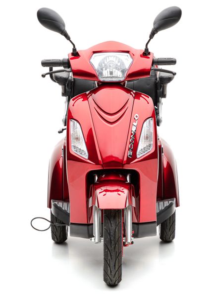 E-Seniorenmobil Billy, Blei-Akku, 3-Rad, 1000 Watt,  Blei Rot