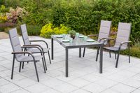 Trivero Set 5tlg. Tisch 150x90 cm