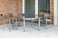 Silano Set 5tlg. Ausziehtisch