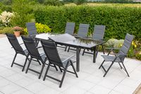 Taviano Set 9tlg. Ausziehtisch