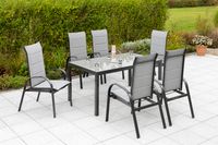 7tlg. Marini Set Tisch 150x90 cm