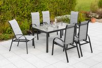 7tlg. Marini Set Tisch 150x90 cm
