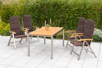 Keros Set 9tlg. Tisch 150x90 cm