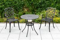 Rhodos Set 3tlg. Tisch rund ø70cm