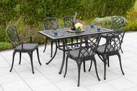 Rhodos Set 13tlg. Tisch 140x80 cm