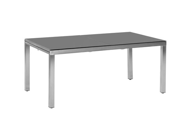 Tisch, 150 x 90 cm, Edelstahl