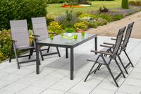 Trivero Set 5tlg. Tisch 150x90 cm