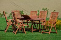 Gartenmöbelset Cordoba 7tlg. Ausziehtisch
