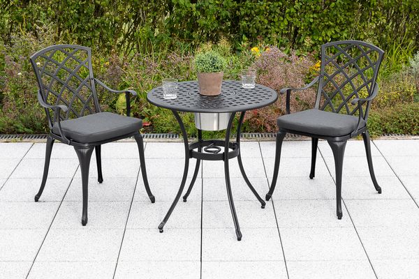 Rhodos Set 5tlg. Tisch rund ø70cm