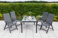 Taviano Set 5tlg. Tisch 150x90 cm