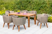 Imperia Set 7tlg. Tisch 185x90 cm