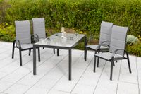 5tlg. Marini Set Tisch 150x90 cm