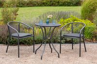 Delos Set 5tlg. Tisch rund ø 60 cm