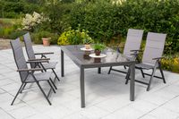 Trivero Set 5tlg. Ausziehtisch