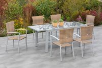 Gartenmöbelset Savona Set 7tlg. Ausziehtisch