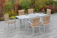 Gartenmöbelset Savona Set 7tlg. Ausziehtisch