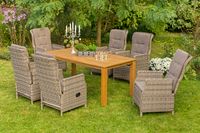 Riviera Set 13tlg. Tisch 185x90 cm