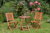 Cordoba Set 3tlg. Klapptisch rund