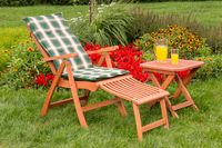 Maracaibo Set 3tlg. Klappsessel mit Klapphocker