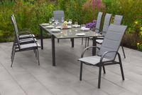 9tlg. Marini Set Semi-Ausziehtisch