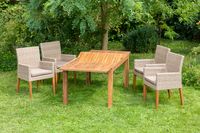 Ranzano Set 5tlg. Ausziehtisch