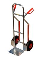 ProBauTec Alu Stapelkarre, Tragkraft 150 kg, mit Treppenrutsche