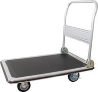 ProBauTec Plattformwagen, Tragkraft 250 kg, Farbe: anthrazit-grau-