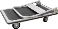 ProBauTec Plattformwagen, Tragkraft 250 kg, Farbe: anthrazit-grau-