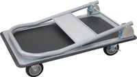 ProBauTec Plattformwagen, Tragkraft 150 kg, Farbe: anthrazit-grau-