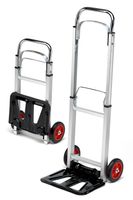 ProBauTec Aluminium Transport- und Sackkarre, klappbar, Tragkraft 90 kg-